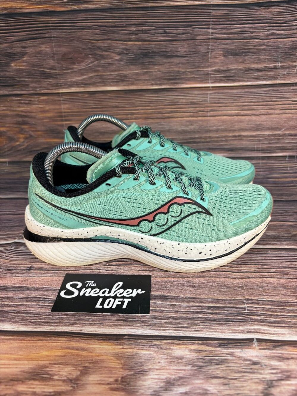 Saucony Endorphin‎ Speed 3 Women's Green Athletic Running Shoes Size 9.5